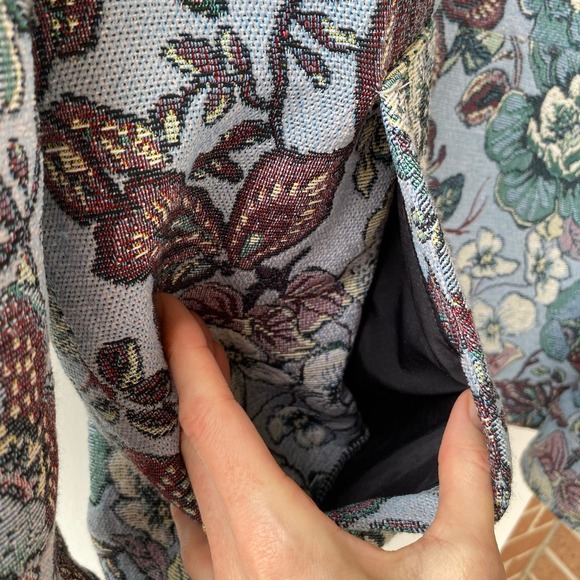 Zara : Floral Jacquard Men’s Jacket : Sz L - Picture 6 of 16